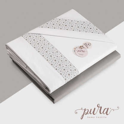 Jogo de Cama "Perla" 100% Algodão