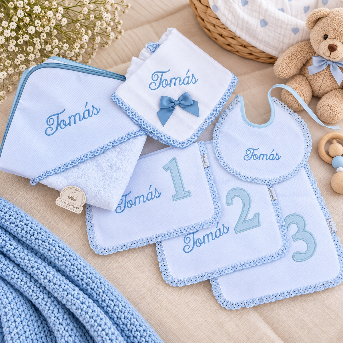 conjunto de sacos para organizar mala maternidade