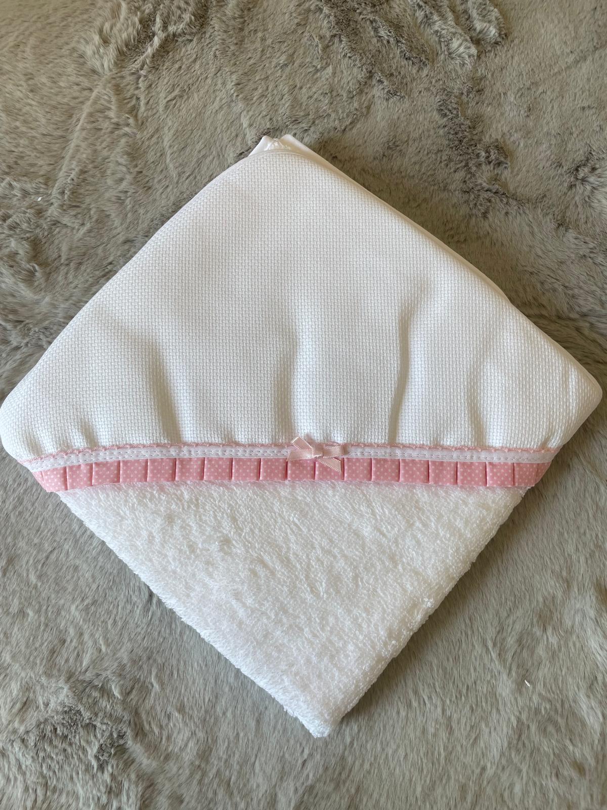 Toalha de Banho com Capuz de Bebé (PERSONALIZAR)