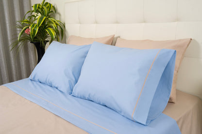 Jogo de Cama 100% Algodão JADE – Inclui Fronhas 50x70 | Linha Económica