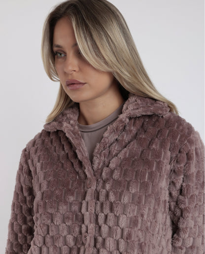 Robe Macio e Quente de Manga Comprida para Mulher ADMAS CLASSIC