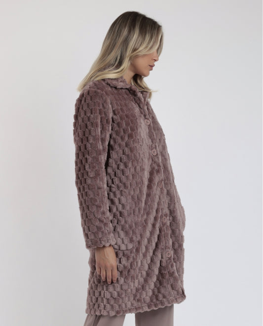 Robe Macio e Quente de Manga Comprida para Mulher ADMAS CLASSIC