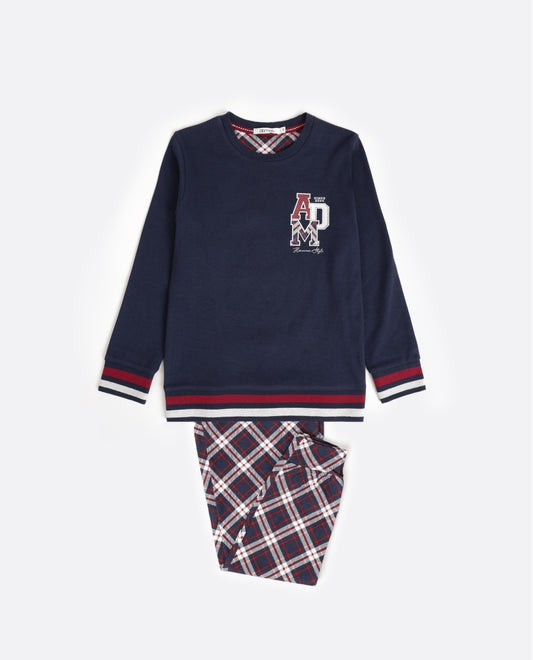 Pijama de Manga Comprida para Criança Unissexo ADMAS