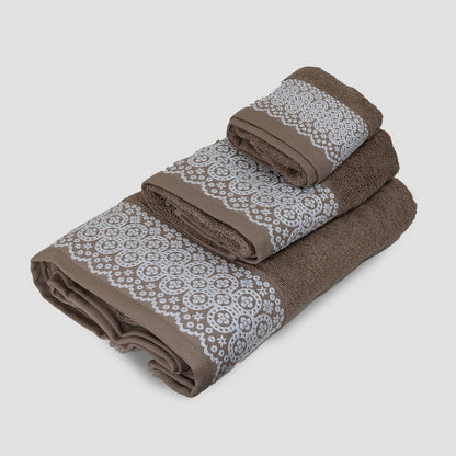 conjunto de toalhas de banho 100% algodão - 400gr/m2