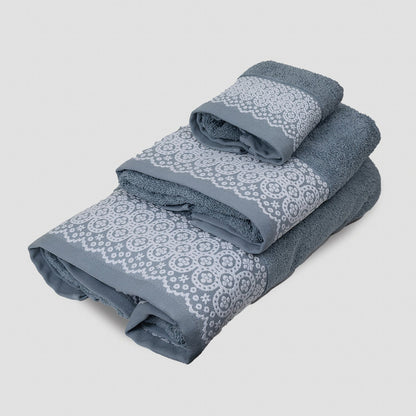 conjunto de toalhas de banho 100% algodão - 400gr/m2