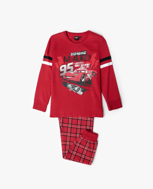 Pijama de Manga Comprida CARS para Criança
