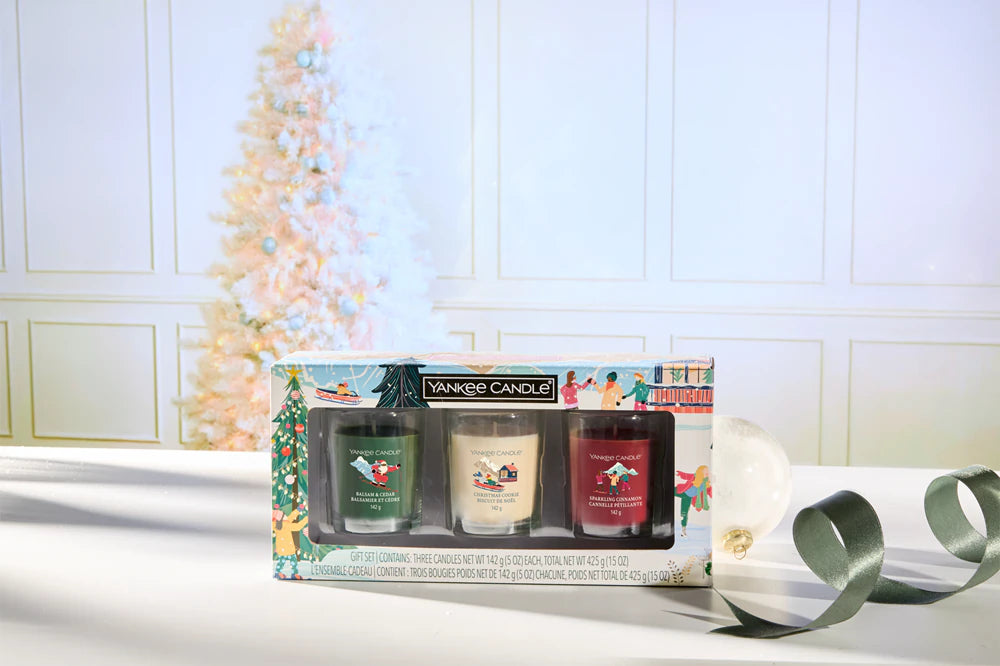 Yankee Candle Christmas Collection SET - 3 x 142g