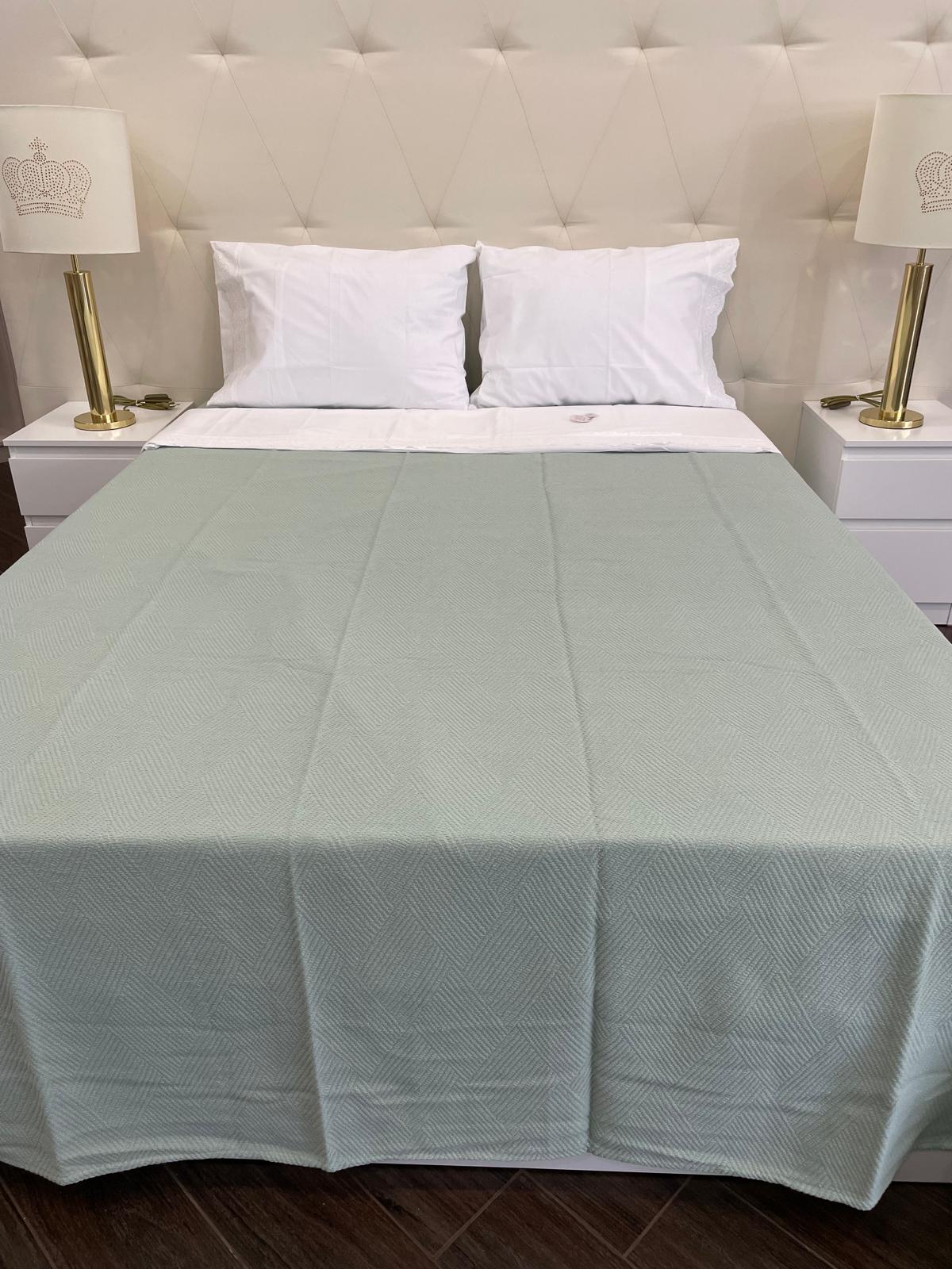 Colcha em Algodão para Cama de Casal ou Sofá