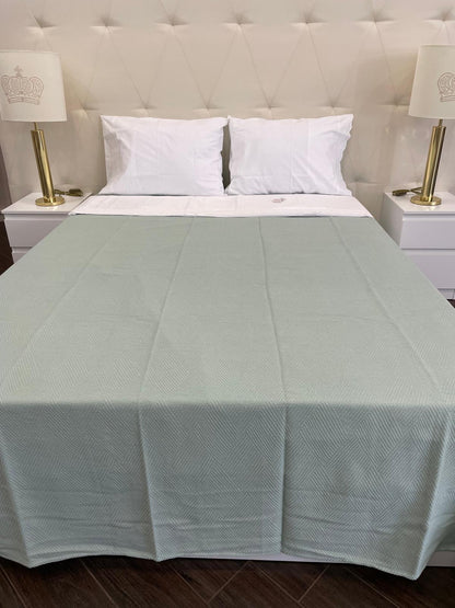 Colcha em Algodão para Cama de Casal ou Sofá