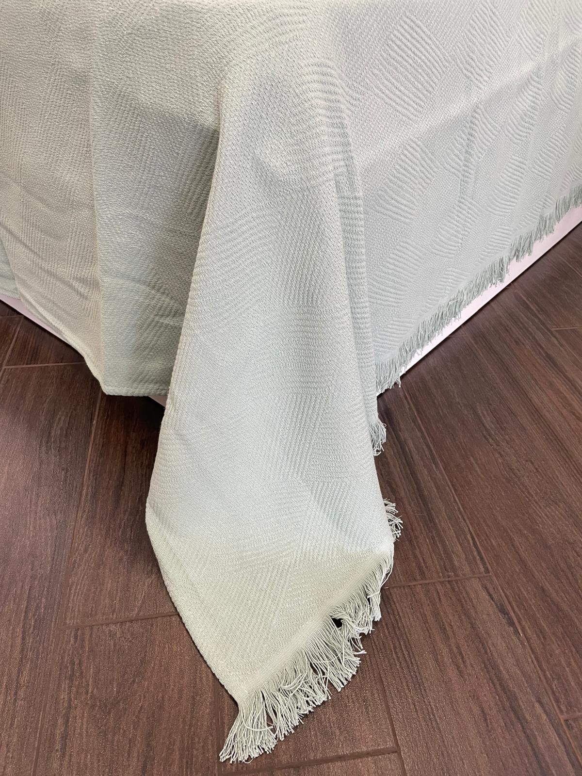 Colcha em Algodão para Cama de Casal ou Sofá