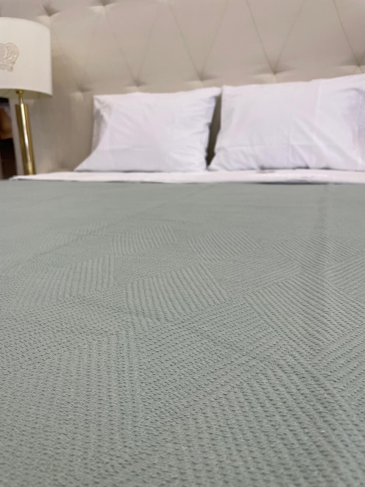 Colcha em Algodão para Cama de Casal ou Sofá