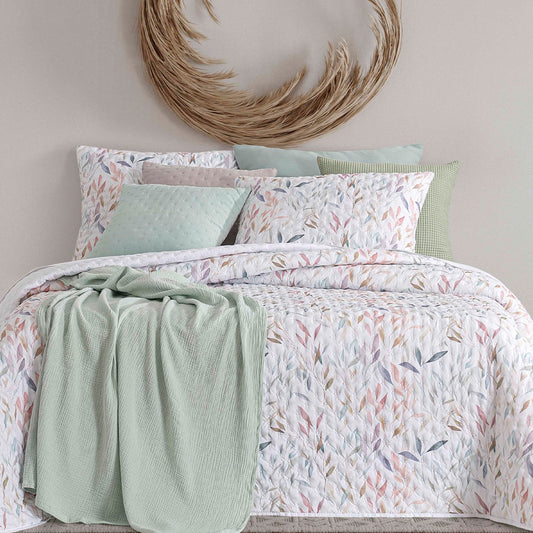 Colcha para Cama de Casal com Estampagem Digital