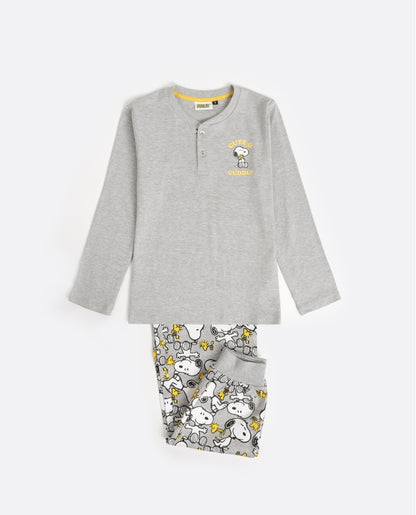 Pijama de Manga Comprida para Menino PEANUTS