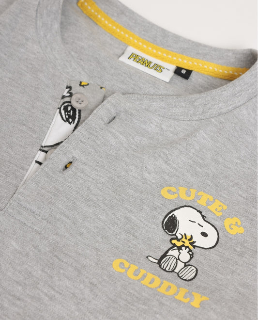 Pijama de Manga Comprida para Menino PEANUTS