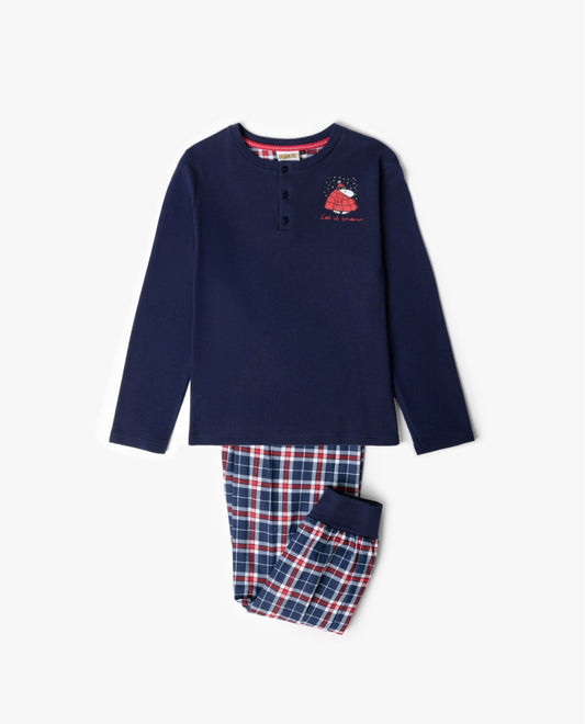Pijama de Manga Comprida para Menino PEANUTS