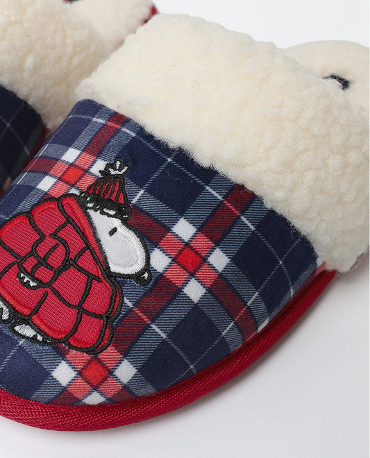 Chinelos com pêlo no interior para Criança PEANUTS (28-33)