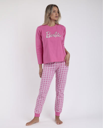 Robe Macio e Quente de Manga Comprida para Mulher BARBIE