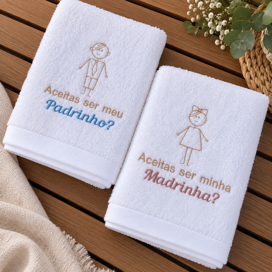 Aceitas ser meu Padrinho ou minha Madrinha?